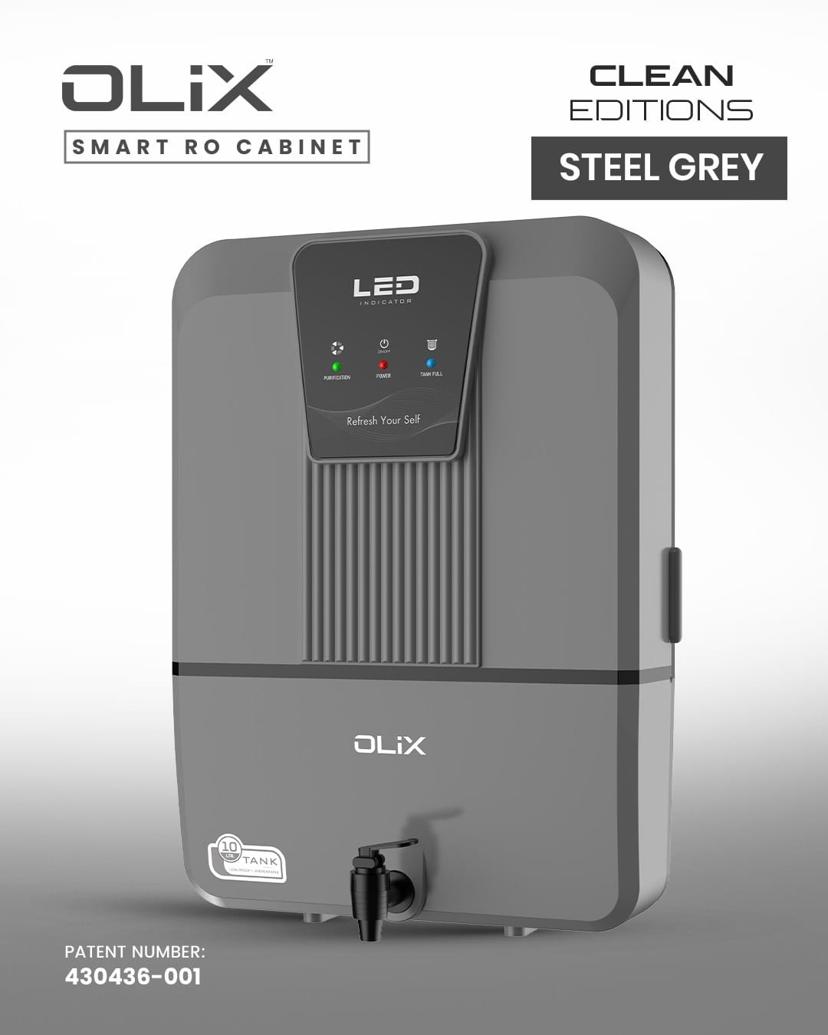 Aqua Olix Steel Grey